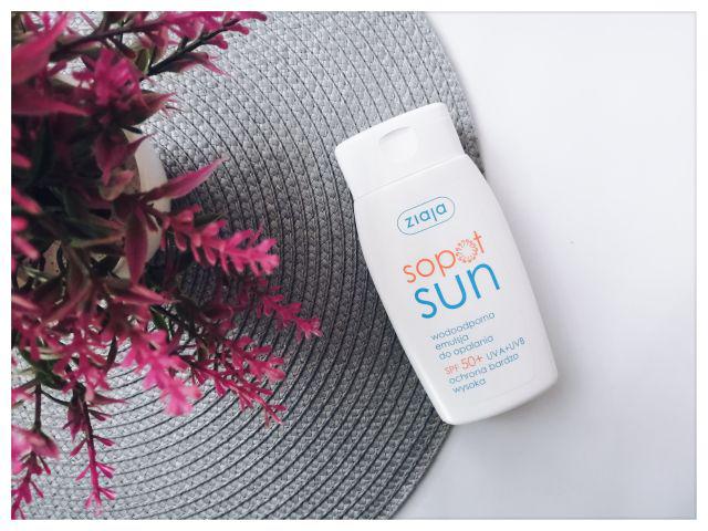 Ziaja Sopot Sun, Emulsja do opalania wodoodporna, SPF 50