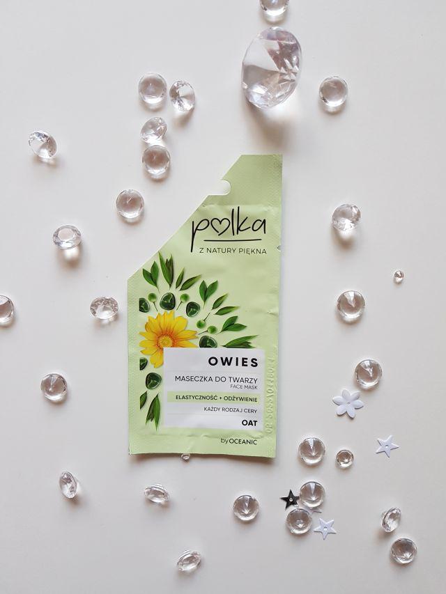 Polka Maseczka do twarzy, Elastyczność + Odżywienie, Owies