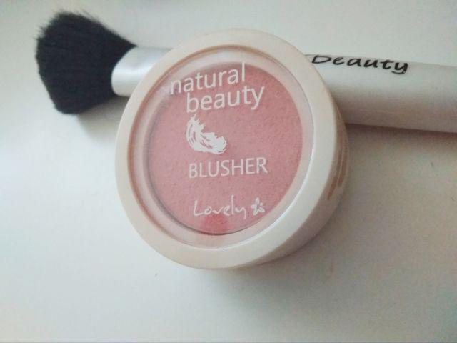 Lovely Natural Beauty, Róż do policzków, Blusher, nr 01