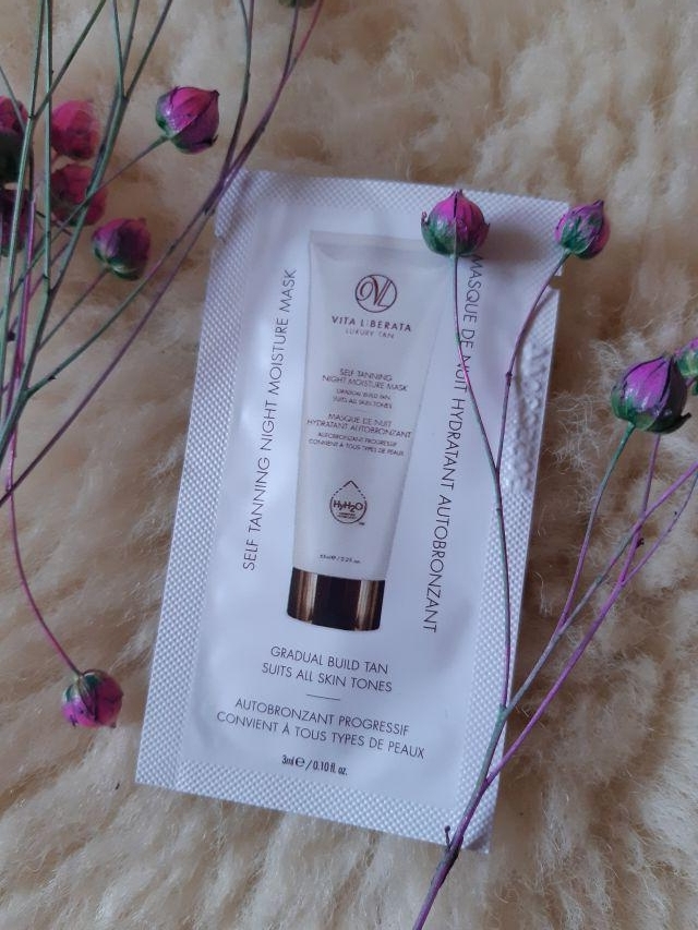 Vita Liberata Self Tanning Night Moisture Mask, Maska samoopalająca na noc