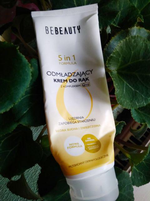 BeBeauty Krem do rąk, 5w1, Odmładzający, Ujędrnia, Zapobiega starzeniu, Z kompleksem Q10
