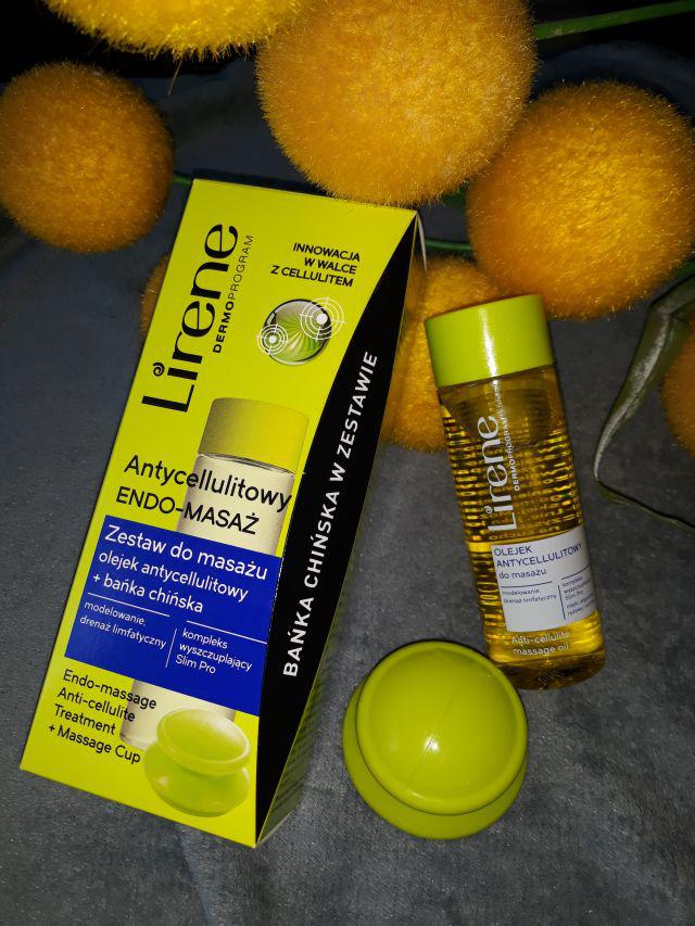Lirene Dermoprogram Antycellulitowy endo-masaż zestaw z bańką chińską 