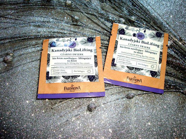 Farmona Kanadyjski BioLifting, Krem do twarzy, Na dzień, Czarny świerk, Nawilżająco - liftingujący