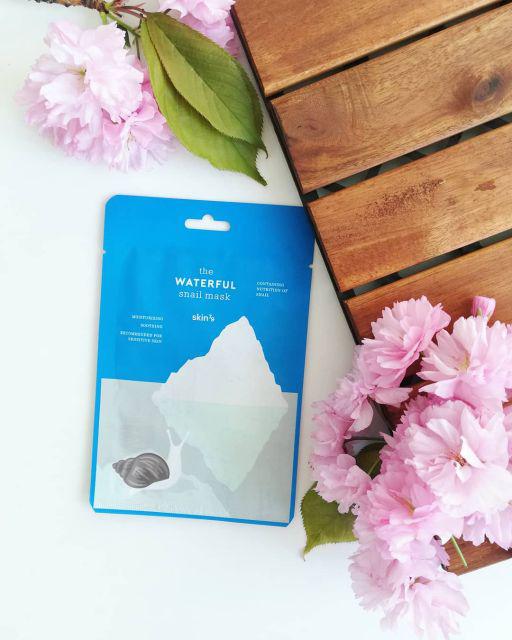 SKIN 79 Maska do twarzy w płacie, The Waterful Snail Mask