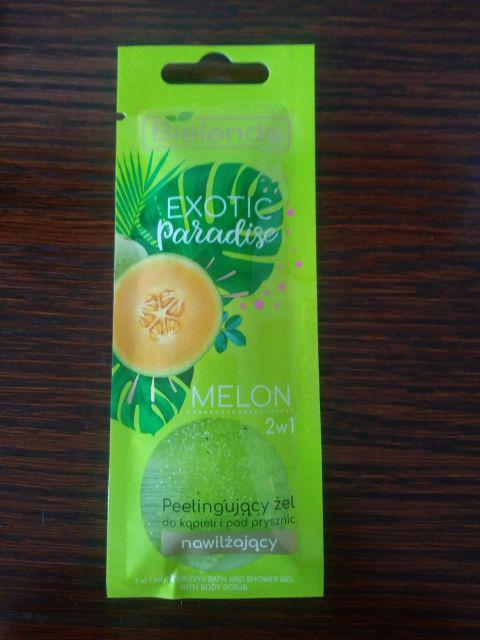 Bielenda Exotic Paradise, Peelingujący żel do kąpieli i pod prysznic, Melon