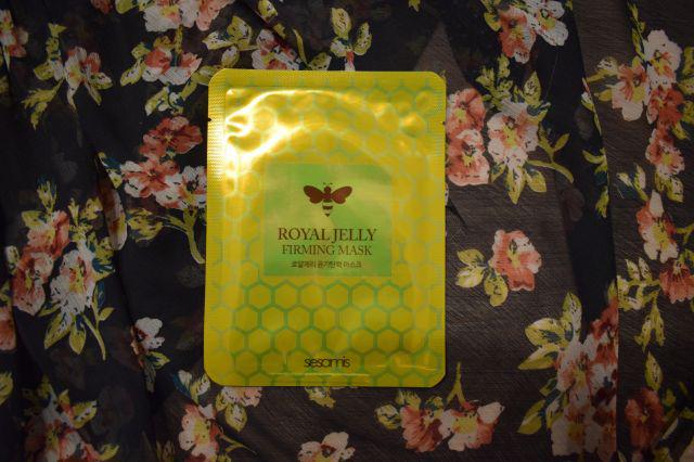 maseczka z mleczkiem pszczelim