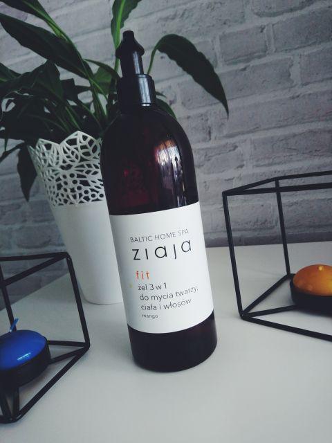 Ziaja Baltic Home SPA, Fit, Żel do mycia twarzy, ciała i włosów, 3w1, Mango