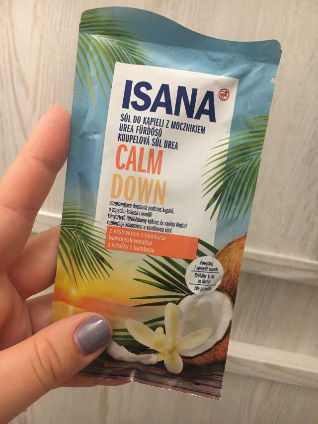 Isana Sól do kąpieli, Calm Down, Kokos i wanilia, Z mocznikiem