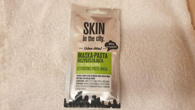 kin in the City Maska-pasta do twarzy, Urban Detox, Oczyszczająca, Z zieloną glinką.