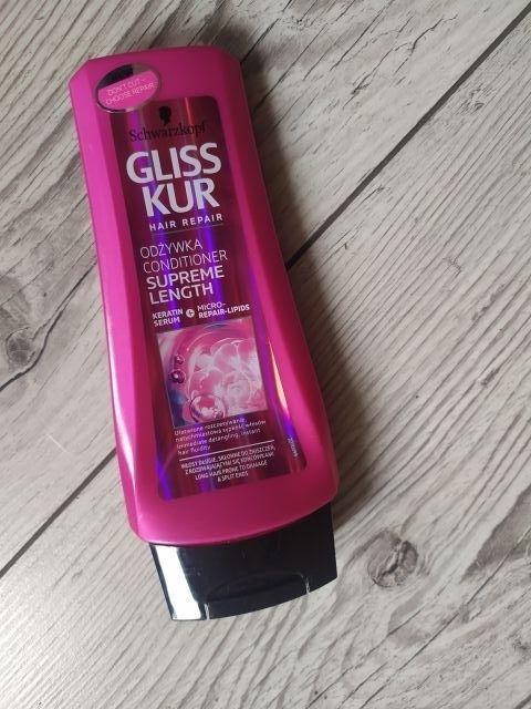 Schwarzkopf Gliss Kur, Hair Repair, Odżywka do włosów, Regeneracyjna, Z keratynowym serum