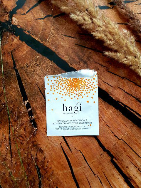 Hagi, olejek z drobinkami i chia