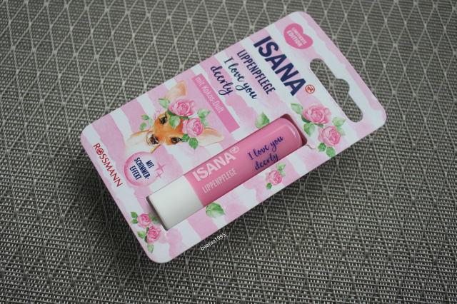 Isana Pomadka ochronna do ust, I love You deerly