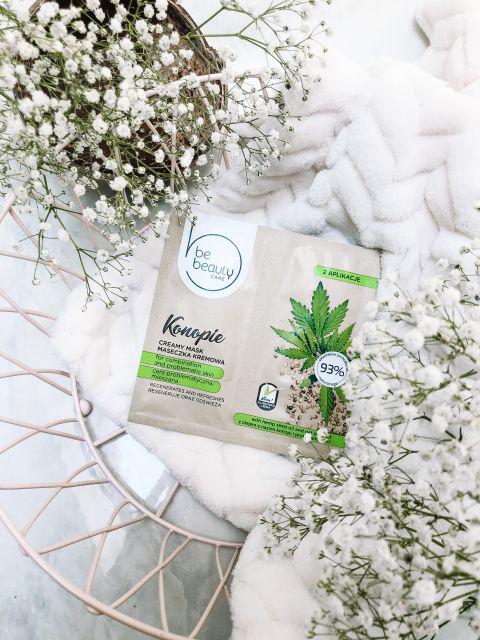 Kremowa maseczka do twarzy, Regeneracja i odświeżenie, Konopie | BeBeauty