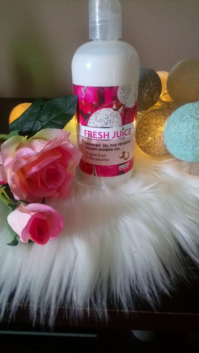 Fresh Juice Żel pod prysznic, Kremowy, Dragon Fruit & Macadamia