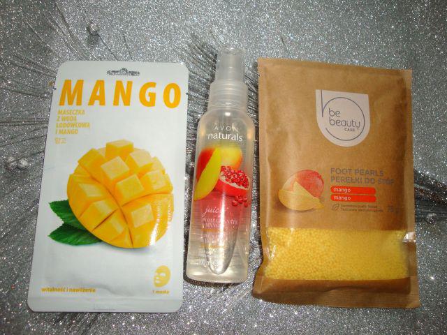 Avon Naturals, Mgiełka do ciała, Granat i mango