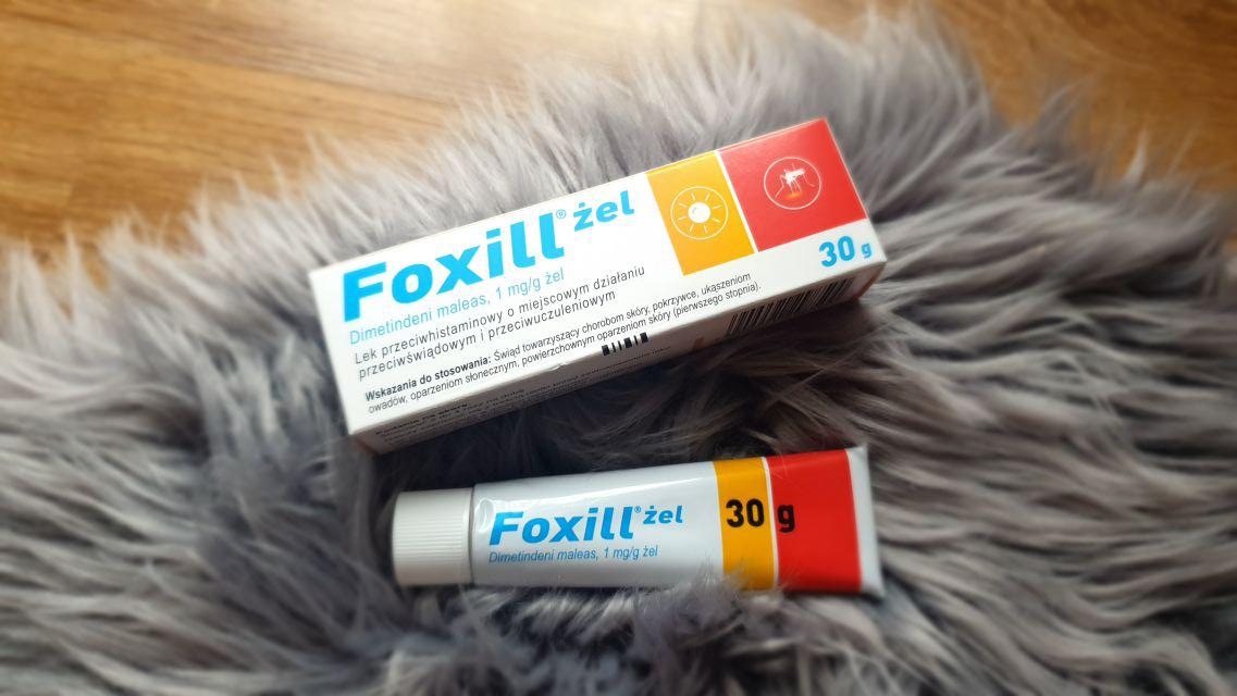 Polpharma Foxill, Żel przeciwhistaminowy, Przeciwświądowy i przeciwuczuleniowy