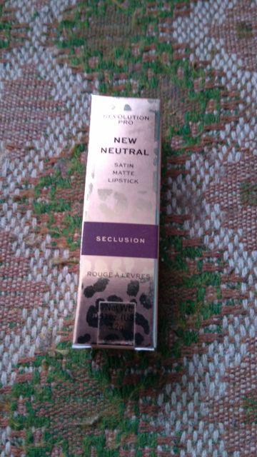 Revolution Pro New Neutral Satin Matte Lipstick Seclusion.