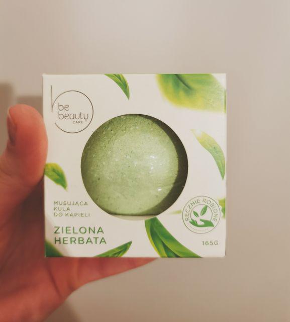BeBeauty Musująca kula do kąpieli, Zielona herbata