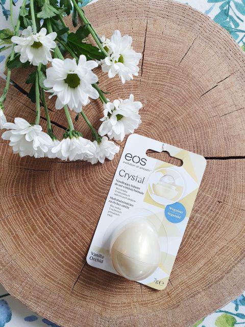EOS Balsam do ust, Lip Balm, Crystal, Vanilla Orchid