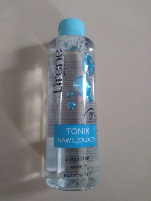 Lirene Tonik do twarzy, Nawilżający, Z ogórkiem i aloesem