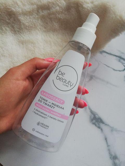 BeBeauty Care, Tonik-mgiełka do twarzy, Łagodząca, Skóra sucha i wrażliwa, Ekstrakt z kwiatu lotosu i hydromanil