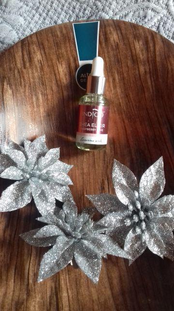 Indigo Oliwka do skórek, Shea Elixir, Raspberry Love