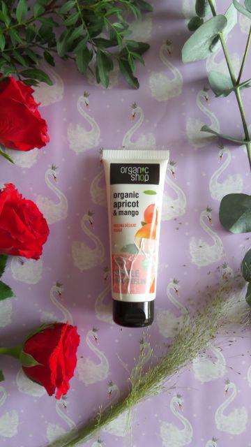 Organic Shop Peeling do twarzy, Morela i mango