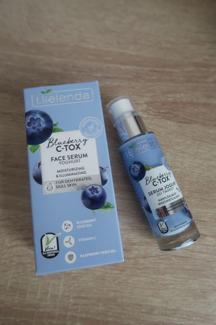 Bielenda Blueberry C-TOX, Serum do twarzy, Nawilżająco-Rozświetlające