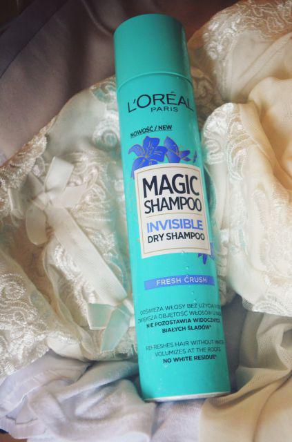 L'Oréal Magic Shampoo Invisible, Suchy szampon do włosów, Fresh Crush