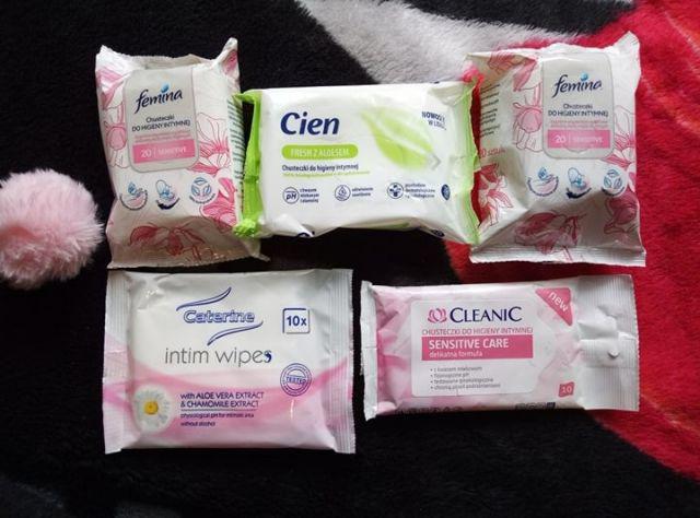  Chusteczki do higieny intymnej