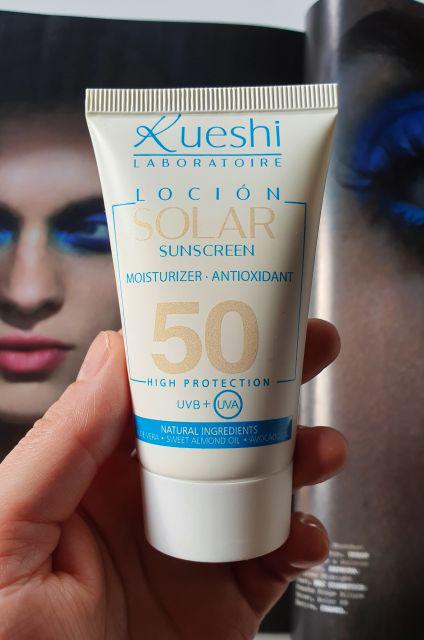 Kueshi Krem do twarzy, Ochronny, Solar Sunscreen, SPF 50