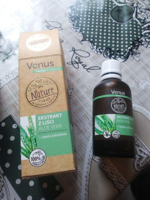Venus Twoja Receptura, Nature, Ekstrakt z liści Aloe Vera