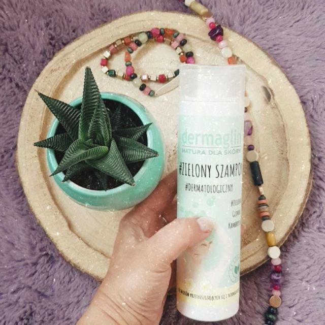 Dermaglin Szampon do włosów, #zielony, Dermatologiczny, Do włosów przetłuszczających się i normalnych