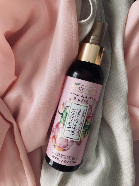 Bielenda Japan Beauty, Olejek do ciała, Japoński, Wygładzenie, Lotos + Olej ryżowy