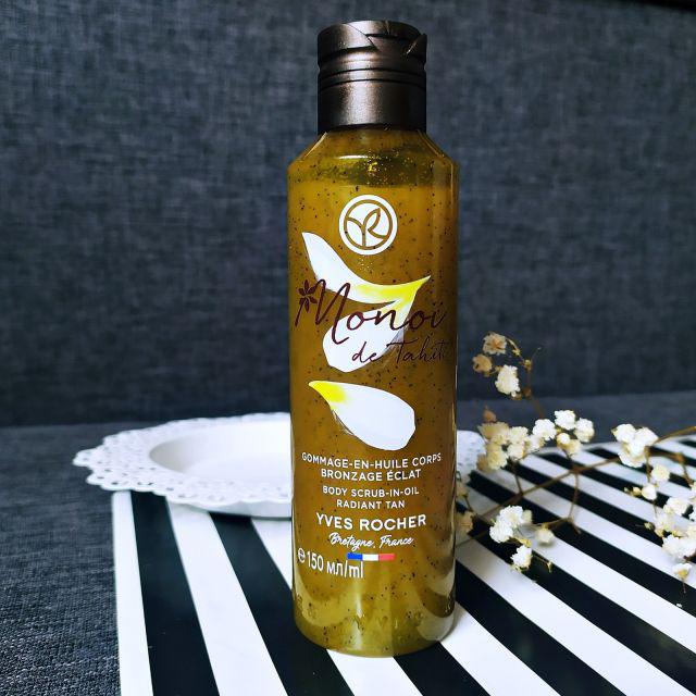Yves Rocher Peeling do ciała w olejku, Monoi de Tahiti