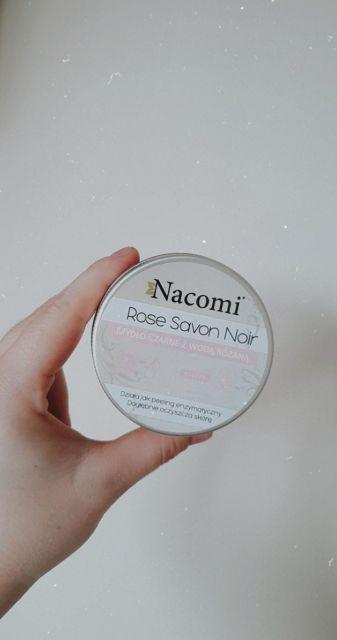 Czarne ale rózowe mydło