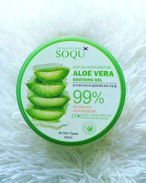 Soqu Żel aloesowy, Aloe Vera 99%, Soothing Gel