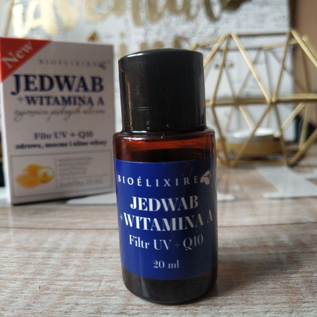 Bioelixire olejek do włosów jedwab z wit A