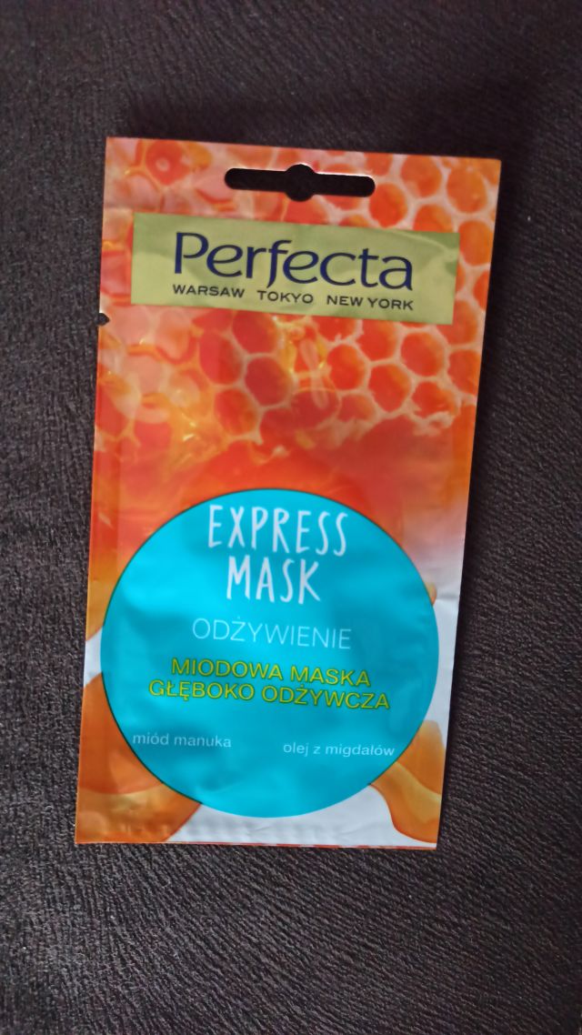 Perfecta Express Mask, Odżywienie, Miodowa maska głęboko odżywcza