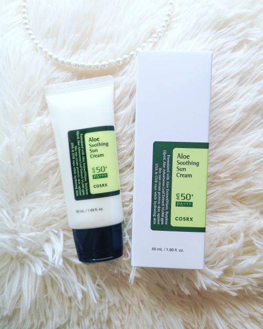 Cosrx Aloe Soothing Sun Cream, Krem do opalania, SPF 50+ 