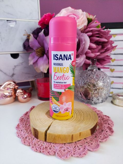 Isana Żel do golenia, Mango Exotic