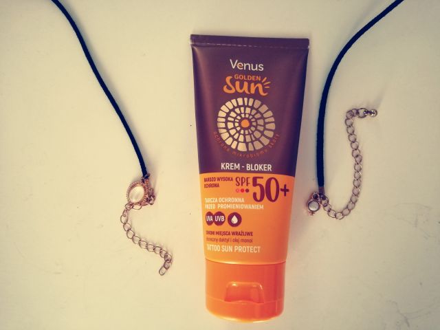 Venus Golden Sun, Krem-bloker przeciwsłoneczny SPF 50+