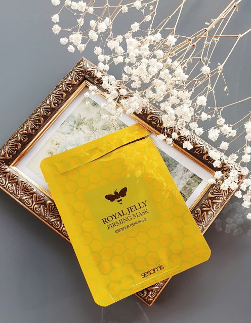 Sesamis Maseczka do twarzy w płacie, Ujędrniająca