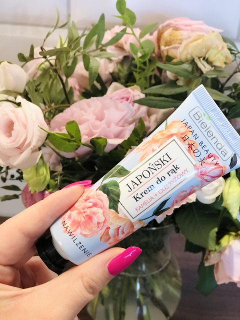 bielenda krem do rąk kamelia olej ryżowy