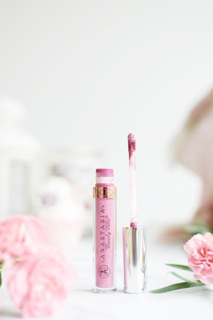 Anastasia Beverly Hills Pomadka do ust, Płynna, Matowa, Liquid Lipstick, Soft Lilac