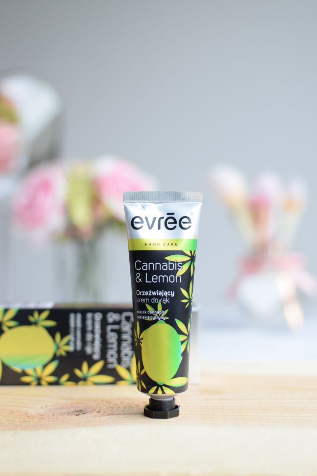Evree Krem do rąk, Cannabis & Lemon