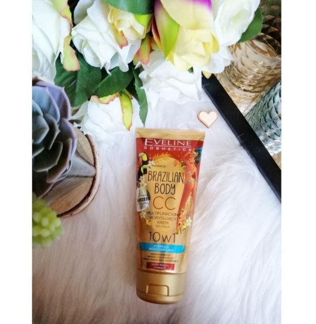 Eveline Brazilian Body CC, Krem do ciała, 10w1, Multifunkcyjny, Korygujący