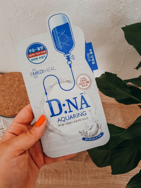 Mediheal Maska do twarzy w płacie, D:NA Aquaring, Nawilżająca