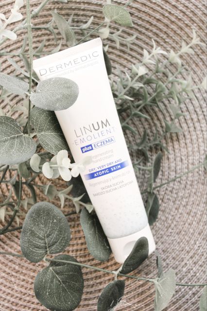 Dermedic - Emolient Linum, Regenerujący krem do rąk