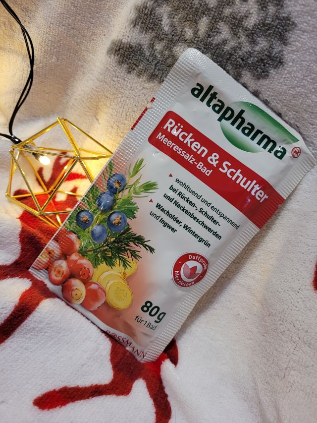 Altapharma Sól do kąpieli, Morska, Odprężająca, Rucken & Schulter